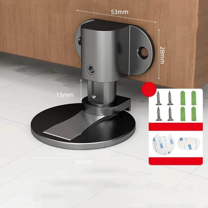 Invisible Suction Zinc Alloy Magnetic Door Stopper