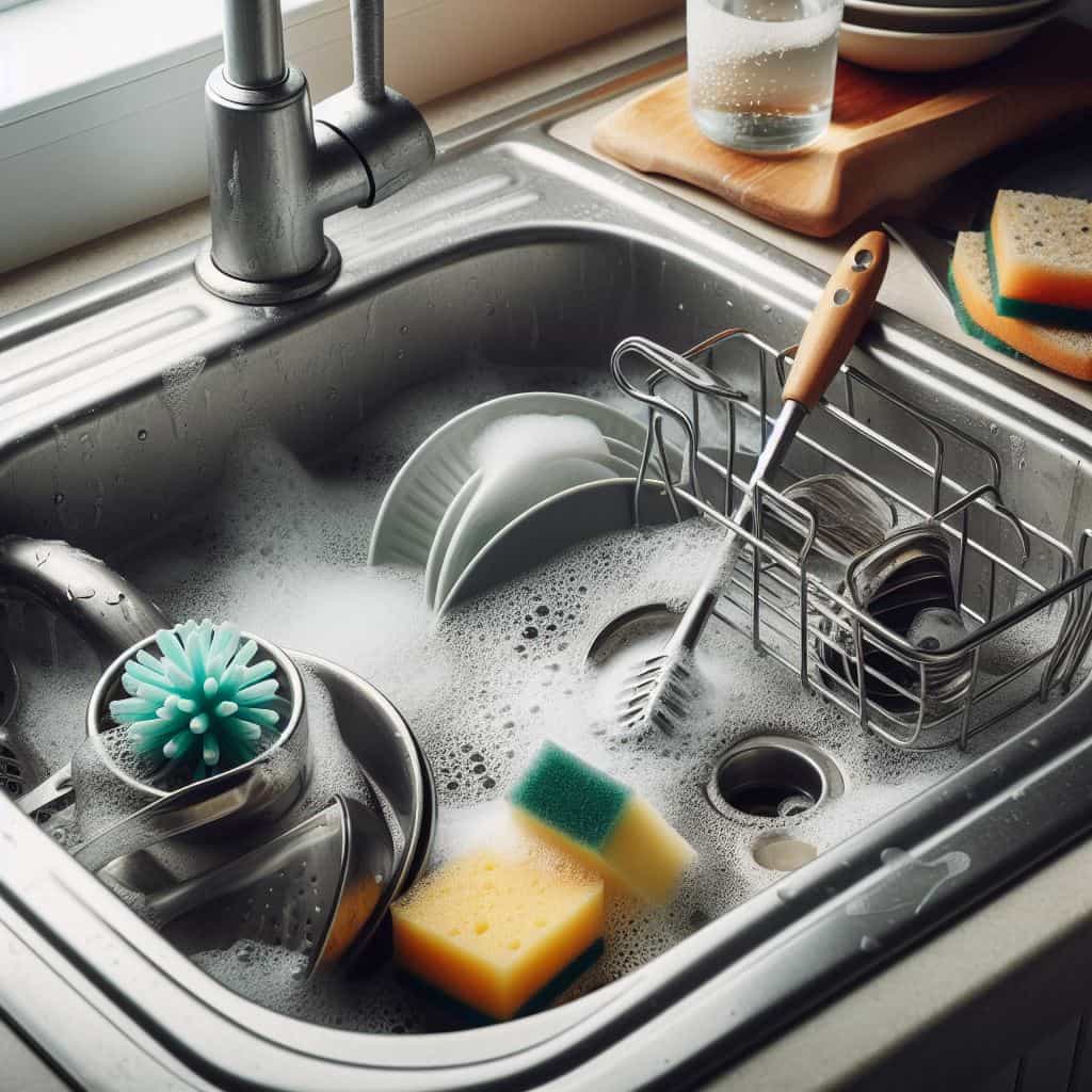 How to Clean Kitchen Sink